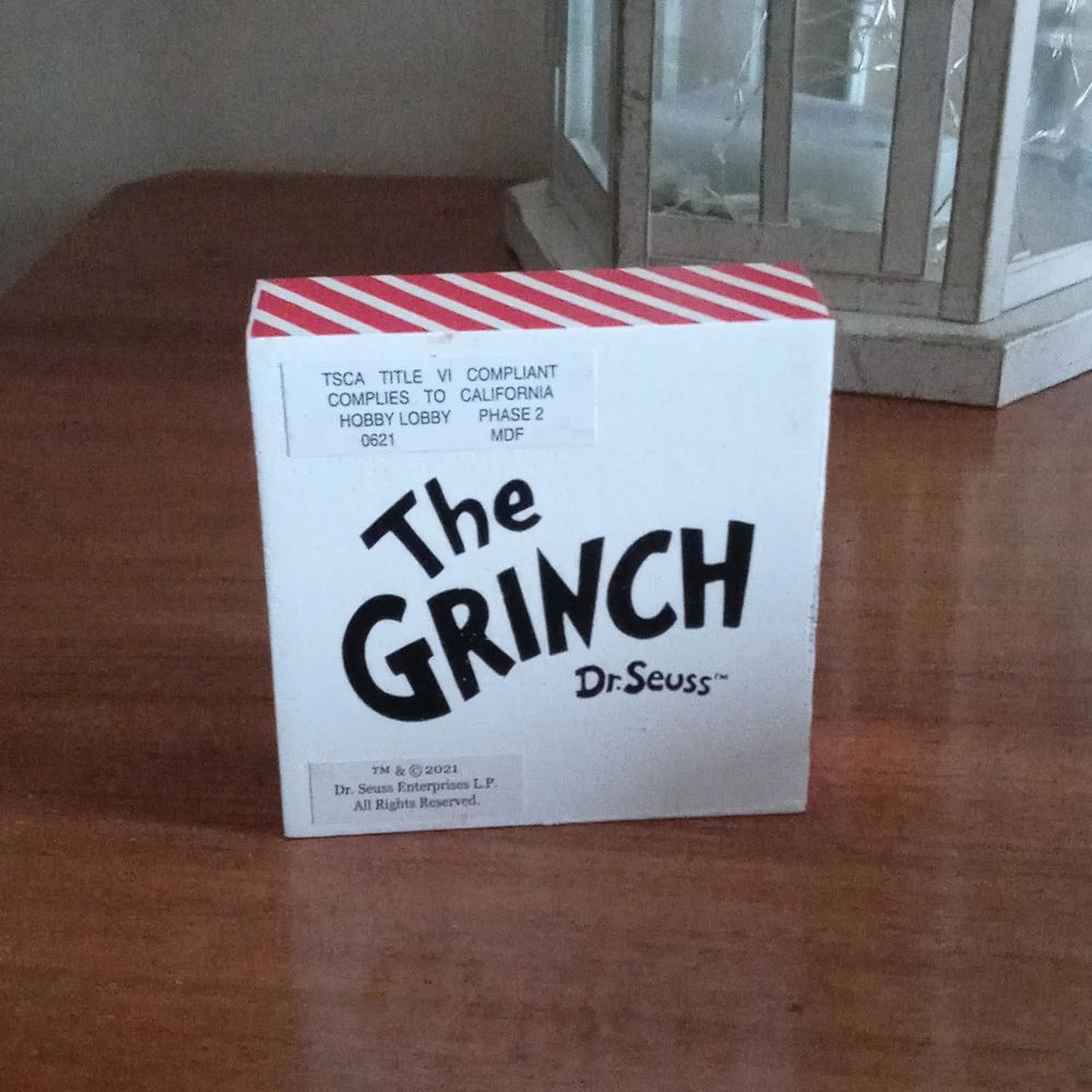 Grinch ho ho block